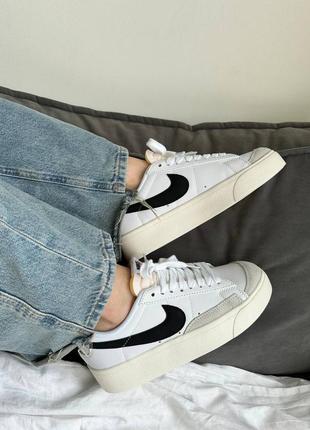 Nike blazer low platform