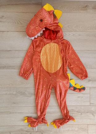 Карнавальний костюм динозавр dino dinosaur для хлопчика 3-4 роки зріст 104