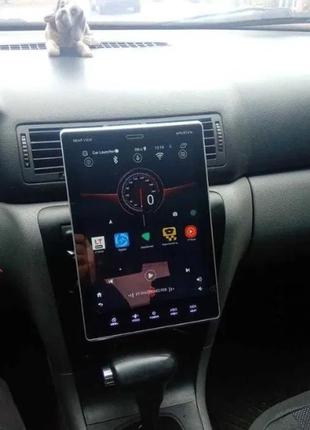 Автомагнітола 1din bluetooth gps wi-fi екраном 9.5" tesla style 9510a на android 2 ram+16gb storage3 фото