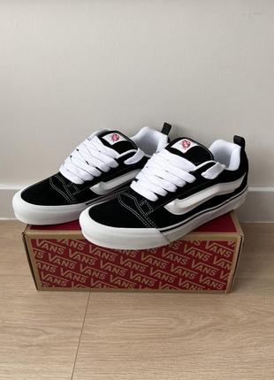 Оригинальный vans knu skool (vn0009qc6bt1) новые кеды кроссовки