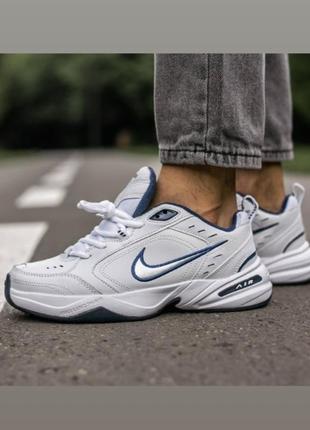 Кроссовки nike monarch white blue