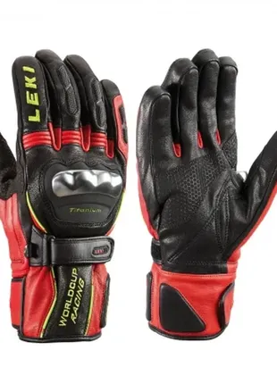 Горнолыжные перчатки leki worldcup race titanium s мотоперчатки кожаные