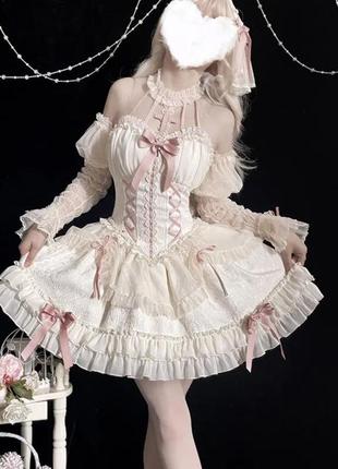 Плаття в стилі lolita, kawaii, coquette, cute, kawaii gothic, dollskill, demonia
