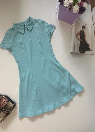 Сукня в рубчик6 фото