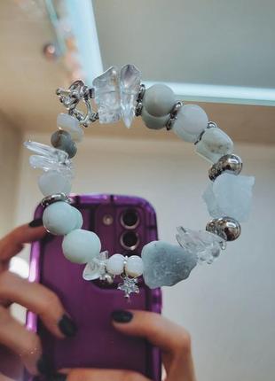 Браслет з натурального каміння2 фото