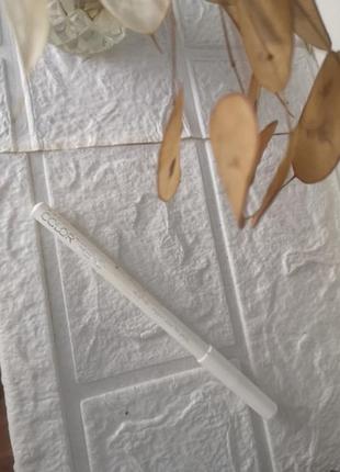 Білий олівець для очей color trend white