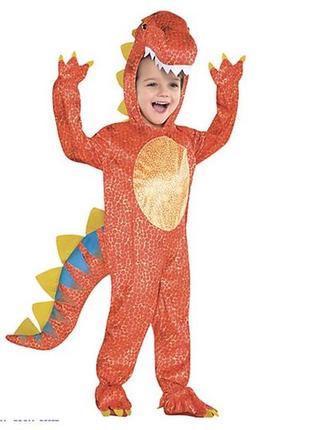 Карнавальный костюм динозавр dino dinosaur для мальчика 3-4 года рост 104