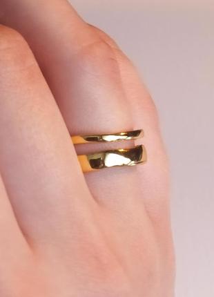 Стильная минималистичная кольца, трендовое кольцо