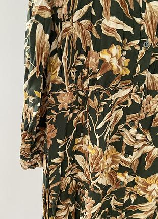 Нарядное котоновое платье h&m 5