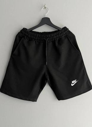Новинка, черные шорты nike