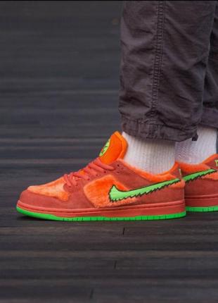 Кросівки nike sb dunk low grateful dead bears orange