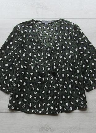 Легкая рубашка блузка кимоно в леопардовый принт от primark