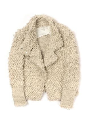 Iro caty jacket looped-knit cream жіноча куртка