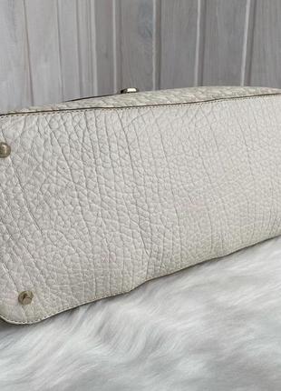 Оригинальный бежевый сумка dkny натуральная кожа с монограммой