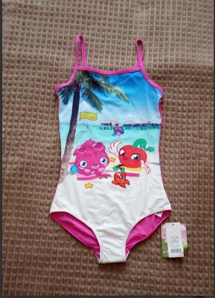 Новый цельный купальник