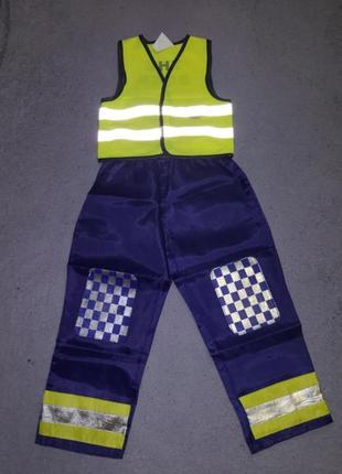 Светоотражающий жилет штаны полиция дежурный