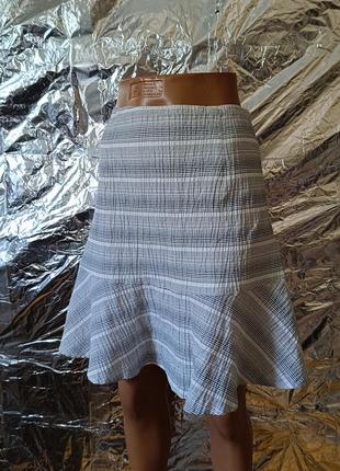 Стильная женская юбка в полоску с оборкой за 50 гривен 😍