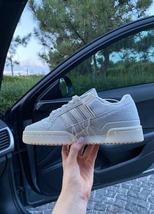 Adidas forum 84 low off white beige
