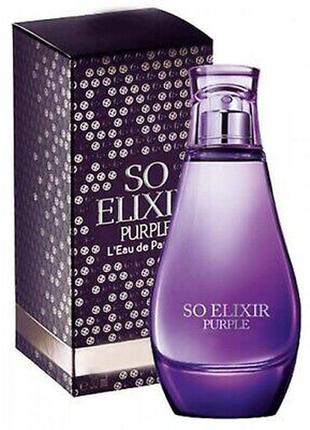 Парфюмерная вода so elixir purple, 50мл yves rocher