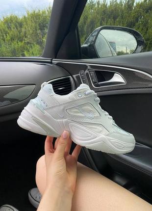 Nike m2k tekno white pure platinum