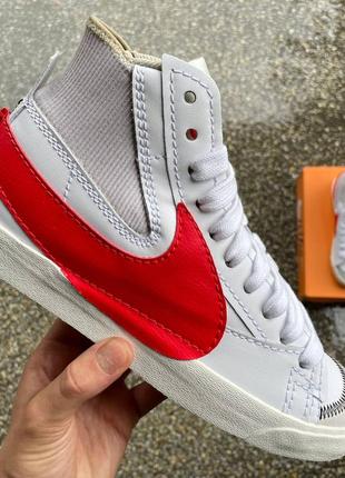 Nike blazer mid 77 jumbo red