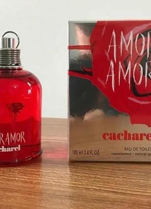 Духи cacharel amor amor туалетная вода 100 ml духи кашарель амор амор женские парфюм аромат amore