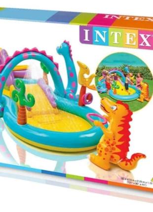 Intex игровой центр 57135 np размером 333х229х112см, объемом 280л, весом 8,1 кг, для детей от 3 лет5 фото