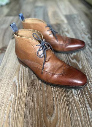 Премиум кожаные туфли (высокие ) dune