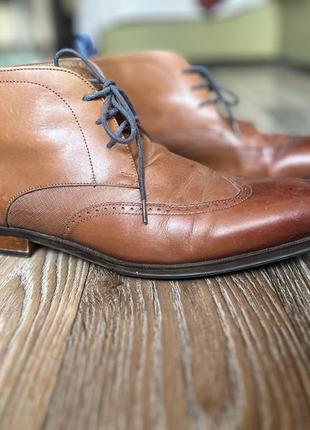 Премиум кожаные туфли (высокие ) dune
