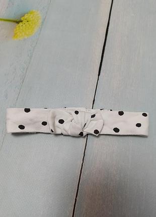 Повязка на голову 0-3мес