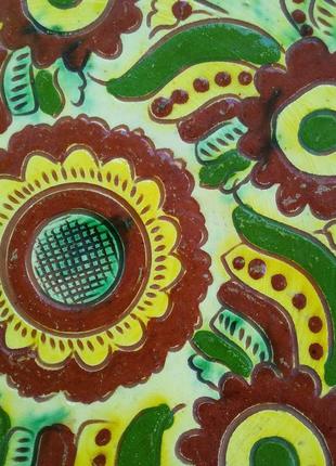 Настенная керамическая тарелка / 90-е года