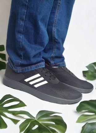 Мужские кроссовки черные деми adidas3 фото