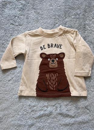 Лонгслів з ведмедиком