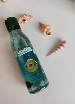 Дитячий шампунь для волосся і тіла з органічною кокосовою водою love