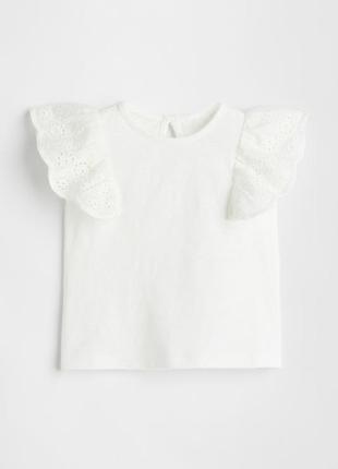 Блуза для девочки h&amp;m 80см(9-12м) 86см(12-18м)