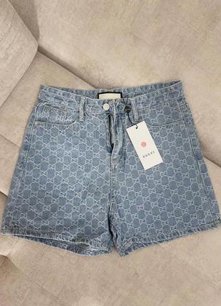 Шорты джинсовые