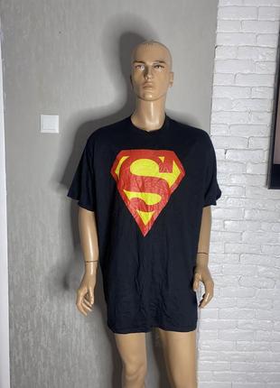 Бавовняна футболка superman, xxxl