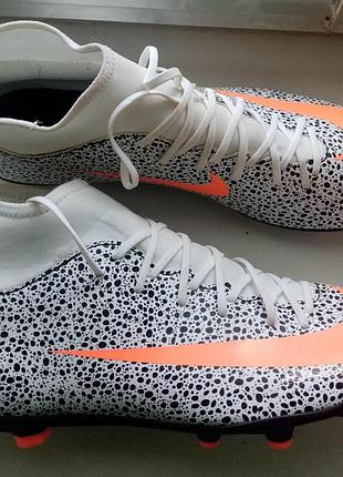 29см.бутси nike mercurial superfly club cr7 fg/mg cz5901-180(оригинал)