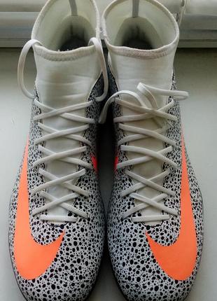 29см.бутси nike high mercurial superfly club cr7 fg/mg cz5901-180(оригинал)4 фото