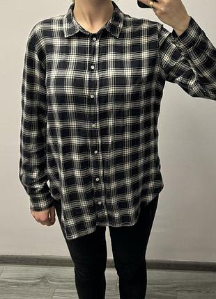 Рубашка в клетку h&m