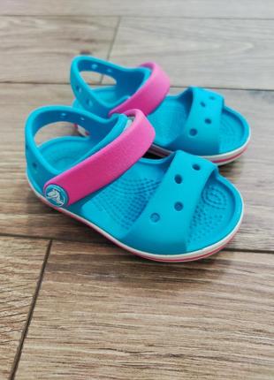 Босоніжки дитячі crocs c4/ 21 р