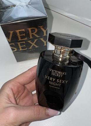Оригинальный парфюм шлейфовые very sexy night victoria’s secret