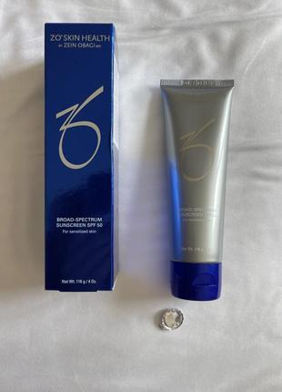 Солнцезащитный крем zo skin health broad-spectrum sunscreen spf 50