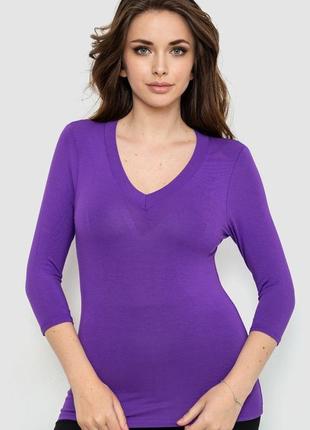Жіночий лонгслів , светр, колір фіолетовий