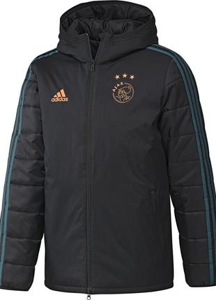 Зимняя куртка adidas ajax 2019-2020 black green