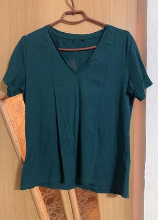 Футболка изумруд