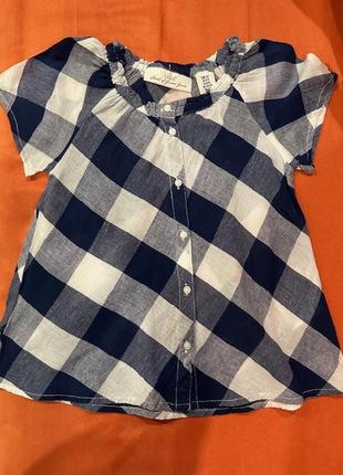 Блуза/ туніка h&m для дівчинки 6-7 років. зріст 122