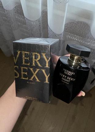 Неймовірні парфуми зі шлейфом духи сша victoria's secret very sexy night