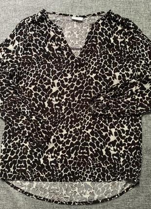 Женская блузка леопард