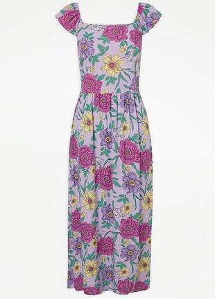 Літня легка сукня, розмір 10, євро 38 (дивіться заміри)